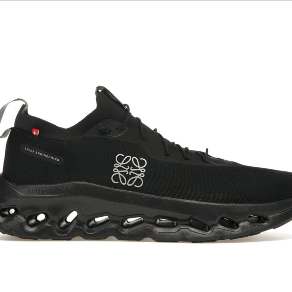 On Running Cloudtilt LOEWE All Black Sneakers